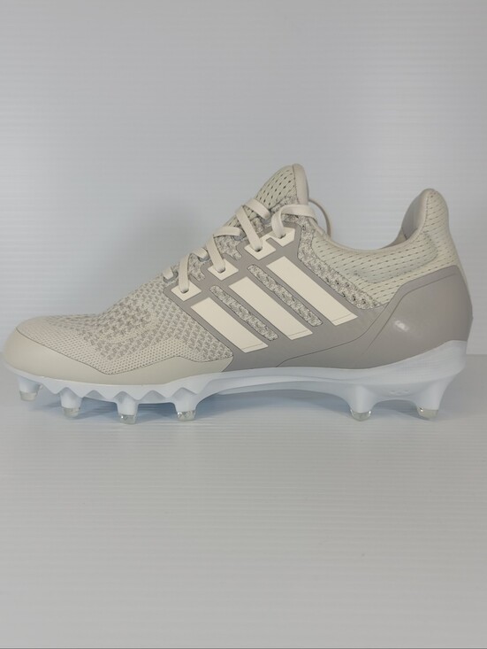 Adidas UltraBoost Football Cleats Mens Size 9.5 Talc Grey White Granite JP7409 main image 6